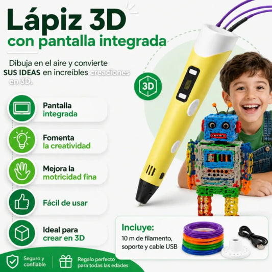 ArtePen 3D - Convierte tus ideas en figuras reales