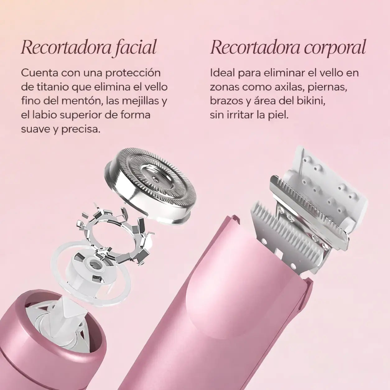 SilkBlade — Piel suave sin irritación ni cortes