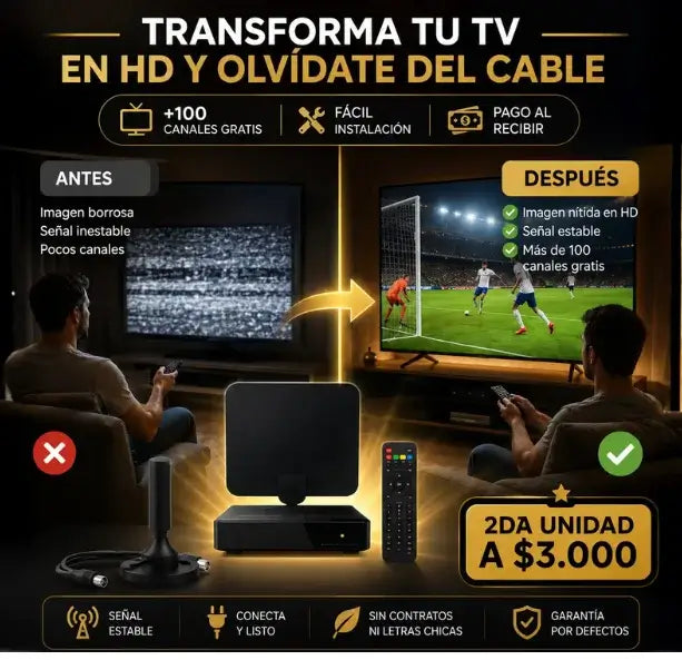 AirSignal Pro - Recibe canales locales sin antena en el techo