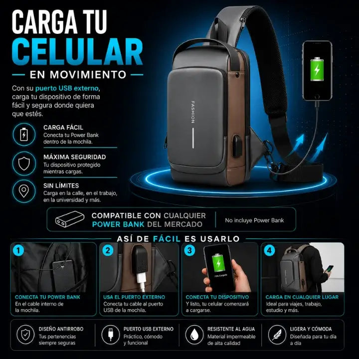 SafePack - Tus cosas protegidas, tus manos libres