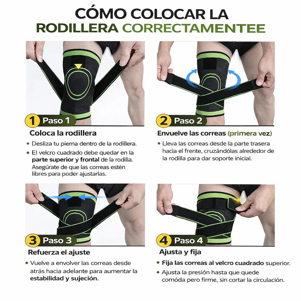 Rodillera de Compresión Deportiva 🔥Menos dolor, más libertad real