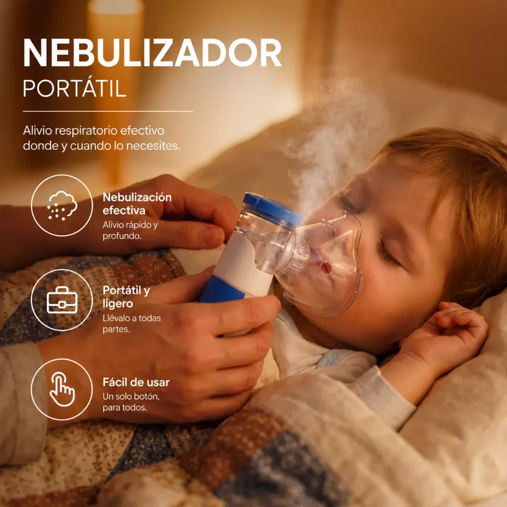 NebuloCare - Alivio respiratorio silencioso para toda la familia