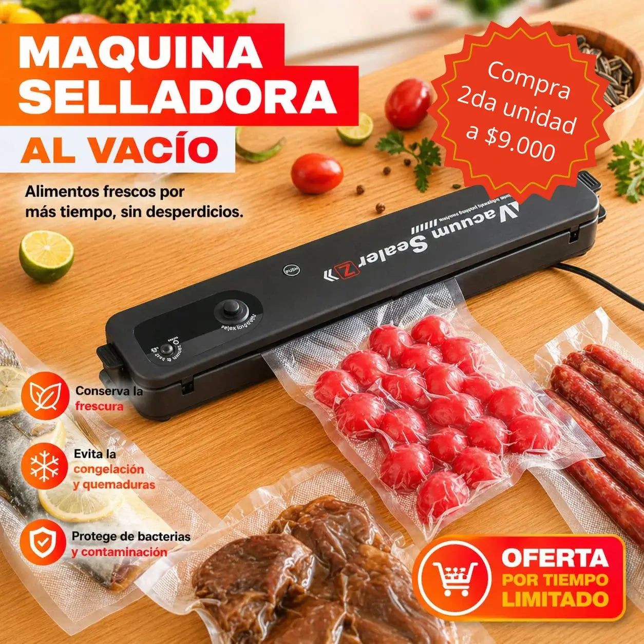 FreshLock Pro - Tus alimentos frescos hasta 6 veces más