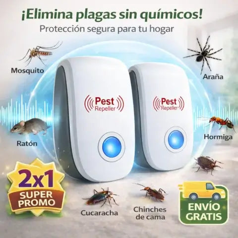 SonicGuard Pro - Tu hogar sin plagas, sin químicos, sin drama