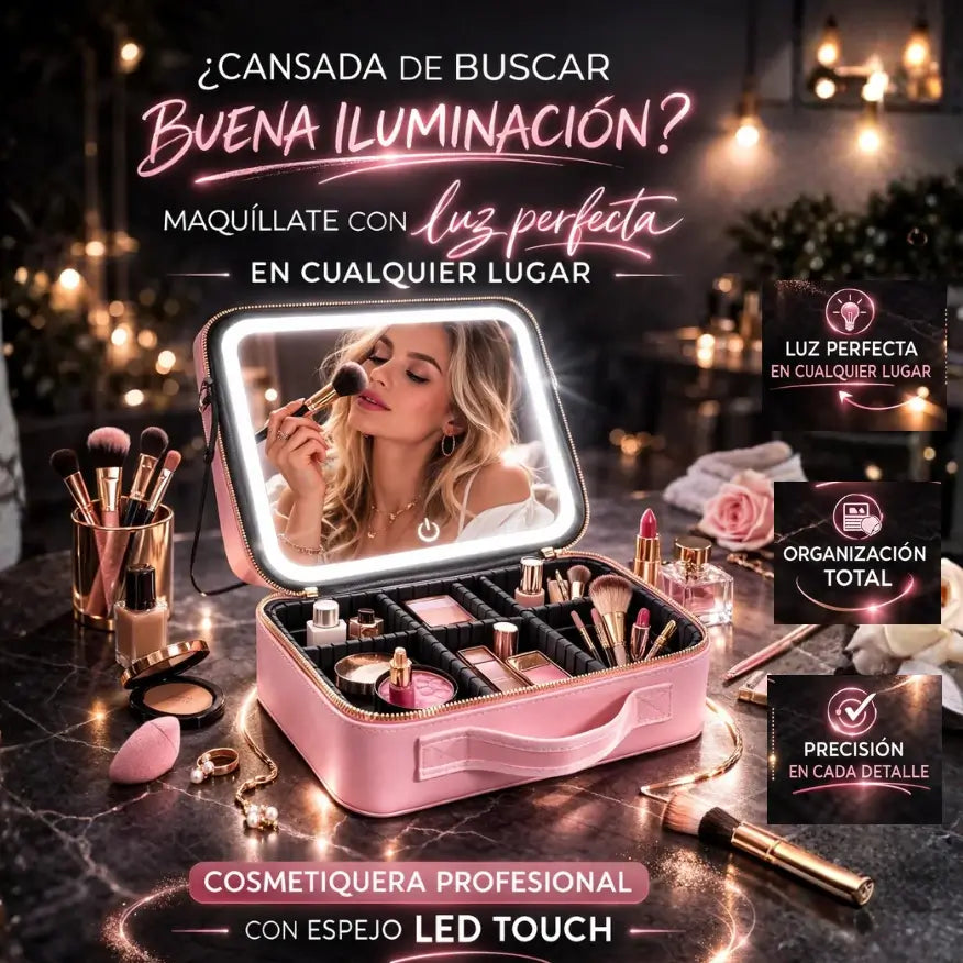 Lumière Case – Te maquillas bien en cualquier lugar y con cualquier luz