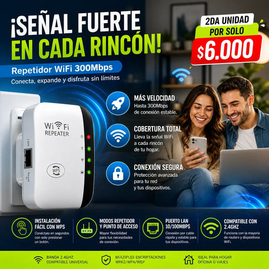 ConnectFull - El WiFi débil deja de ser tu problema