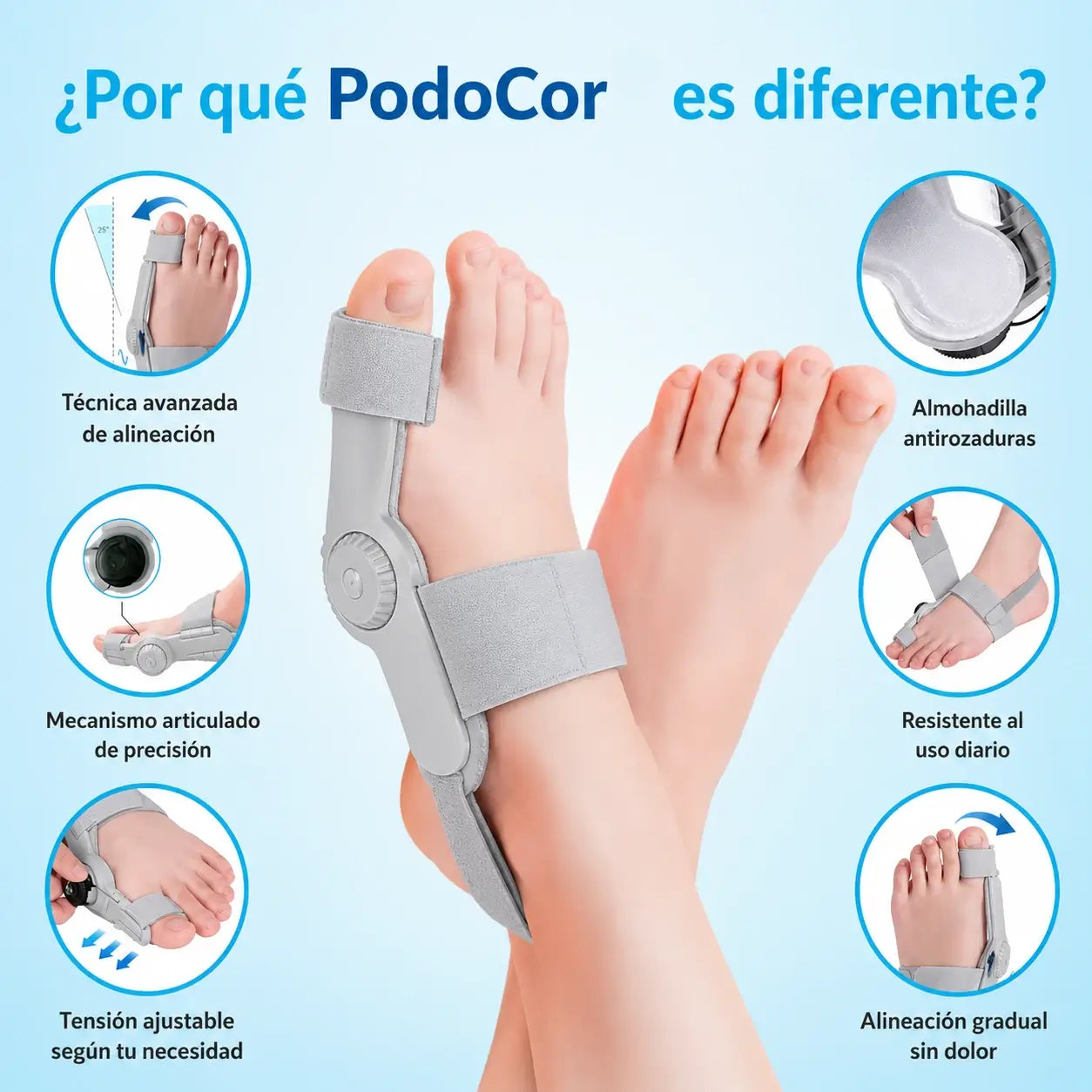 PodoCor - Corrige juanetes mientras haces tu vida normal