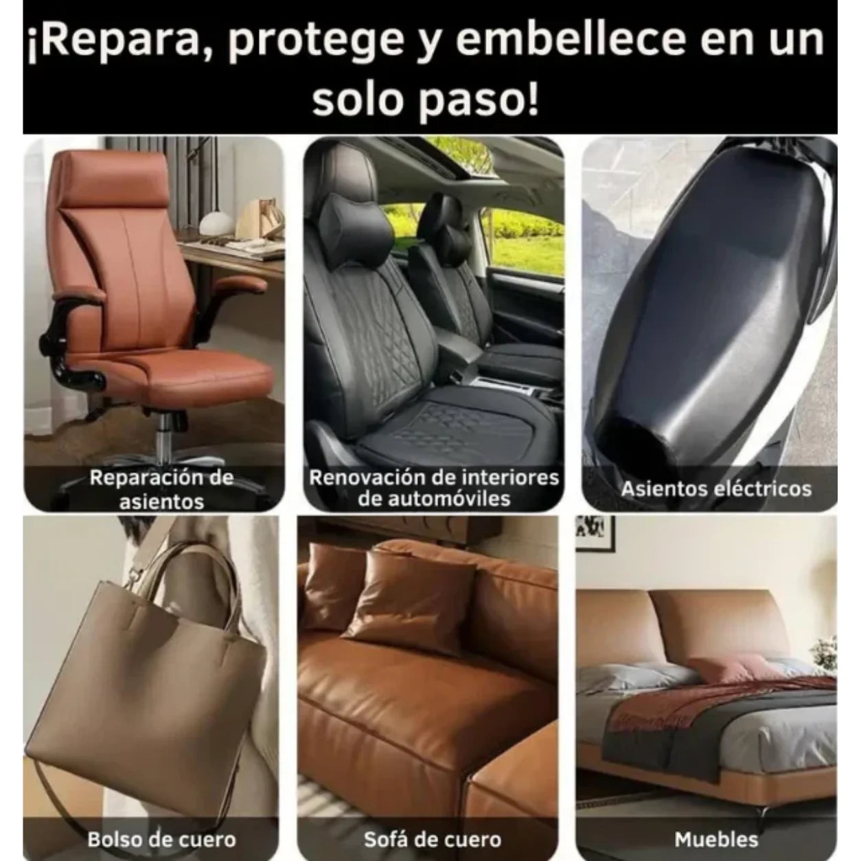 PatchMaster - Repara tu cuero en minutos sin llamar a nadie
