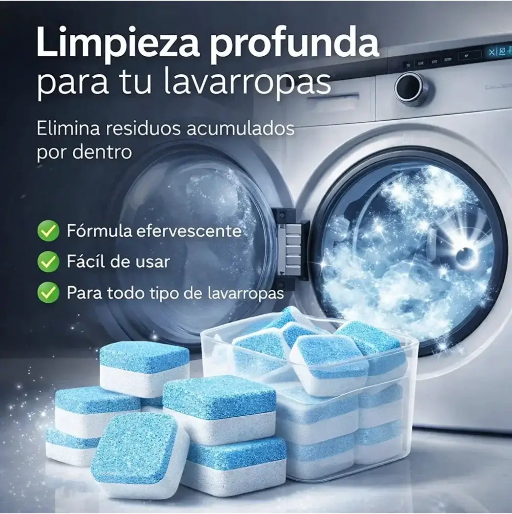 CleanCycle - Limpia y desinfecta el tambor que lava tu ropa