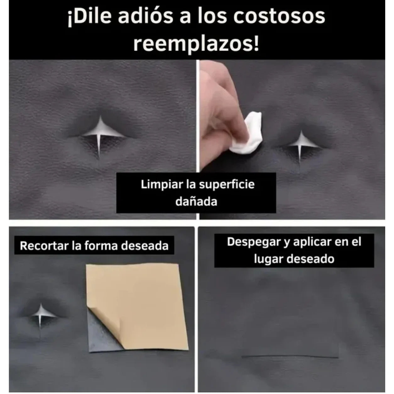 PatchMaster - Repara tu cuero en minutos sin llamar a nadie