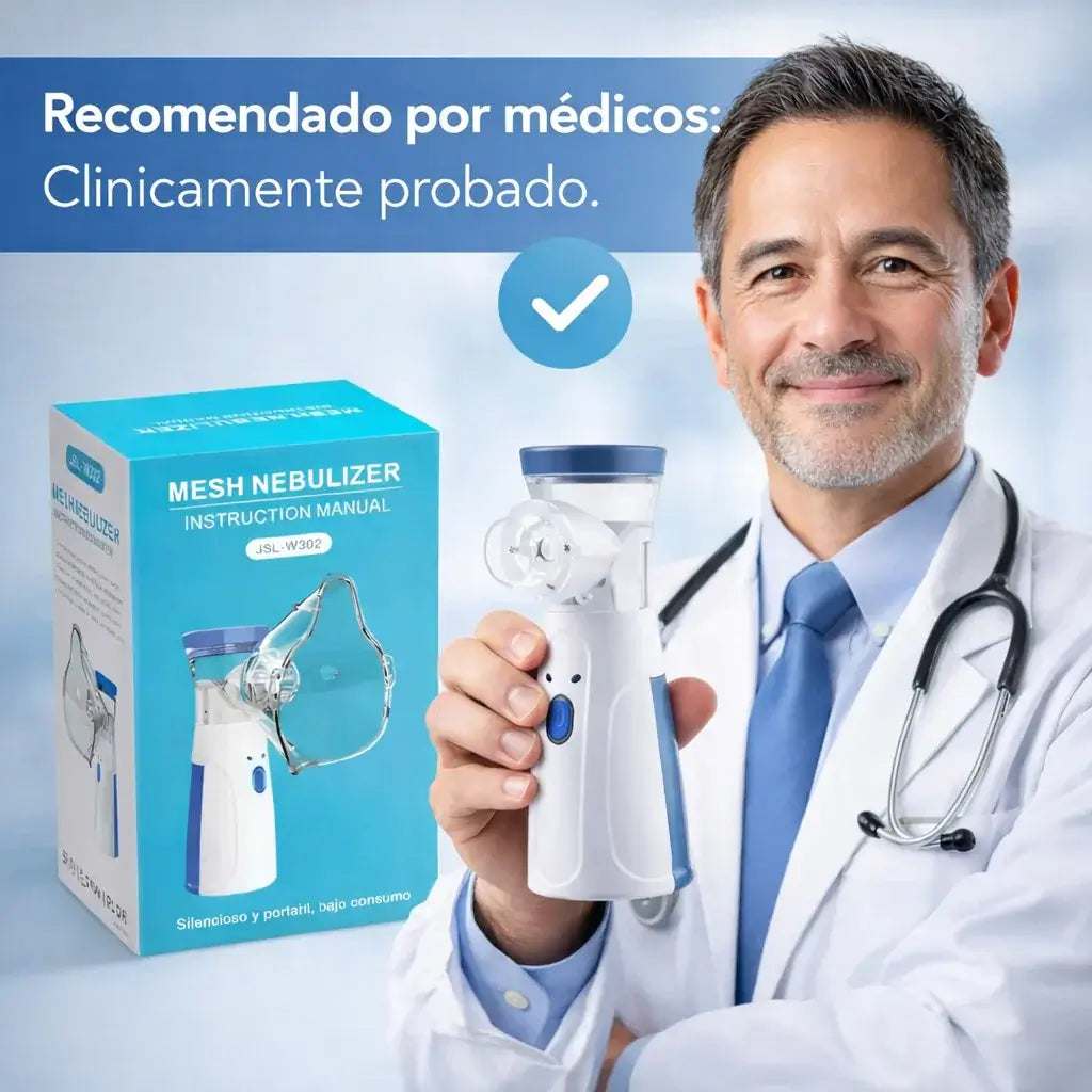 NebuloCare - Alivio respiratorio silencioso para toda la familia