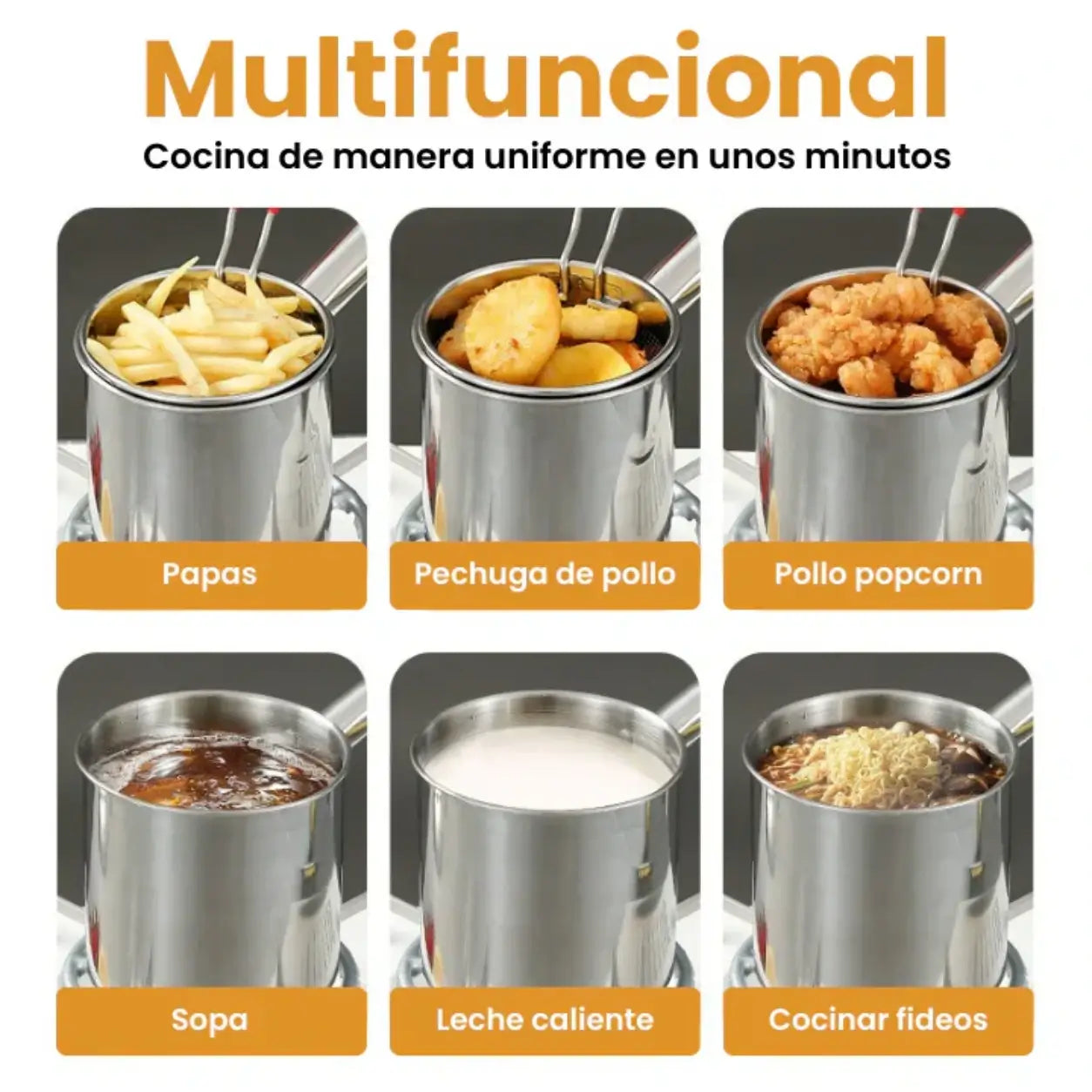 FryMaster Pro - Fríe sin salpicaduras y sin desperdiciar aceite
