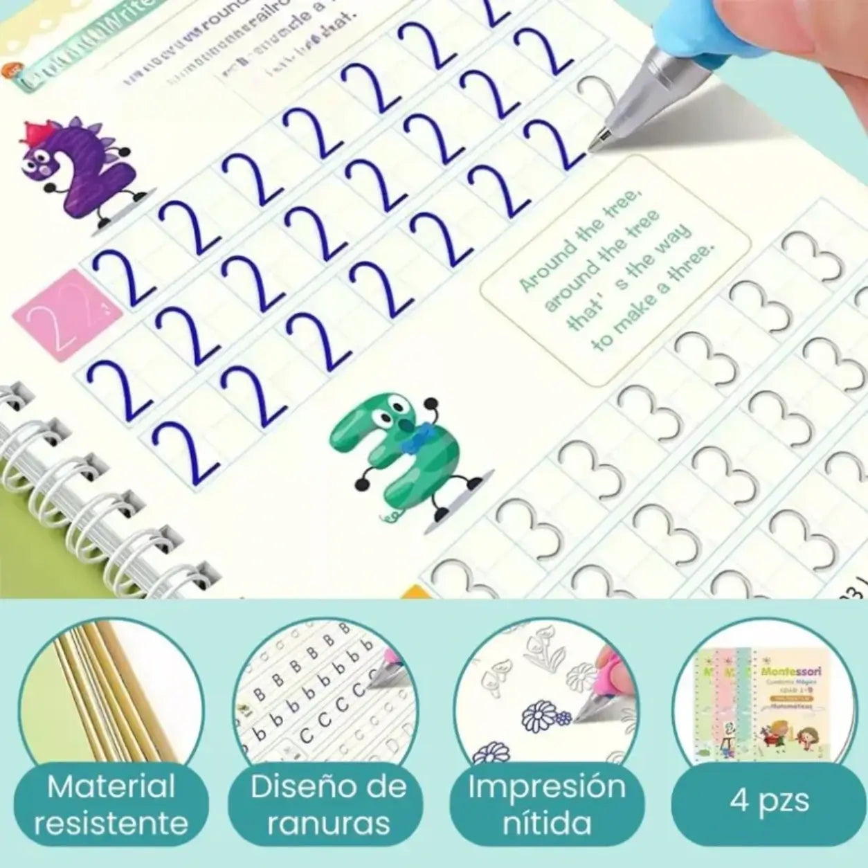 TrazoMágico - Practica una y otra vez