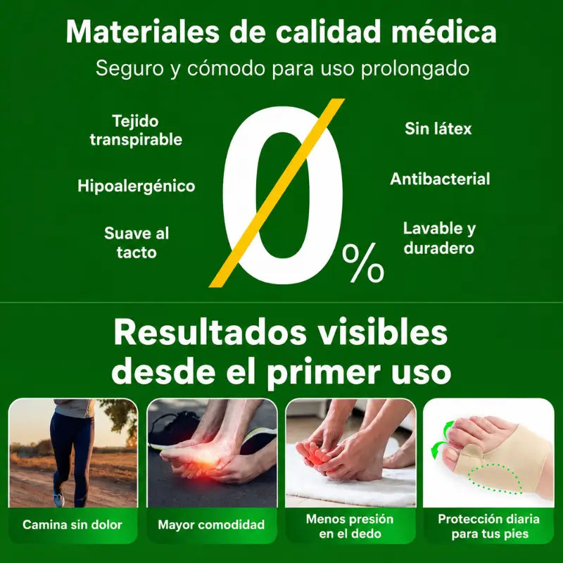 SoftStep - Protege y alivia el dolor de juanetes todo el día