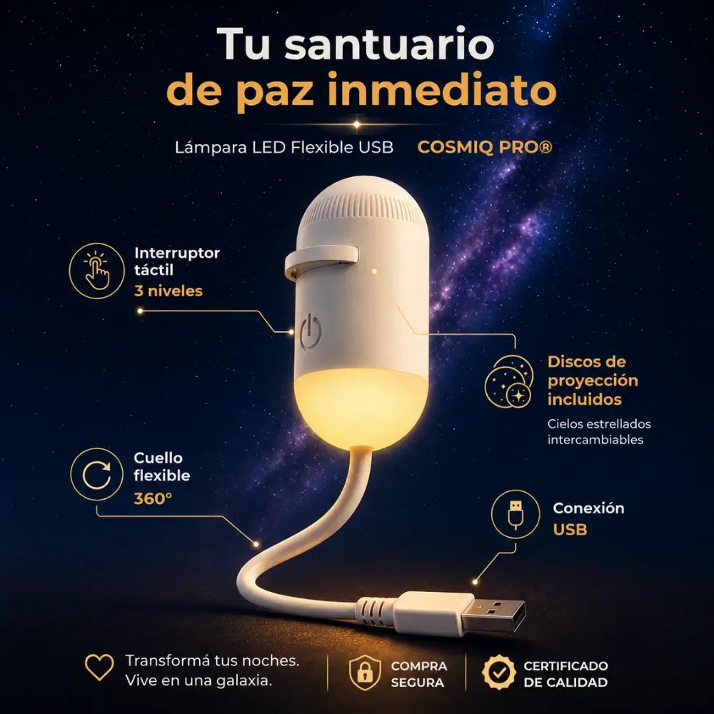 AuroraPortátil - Lleva tu propia galaxia a donde vayas