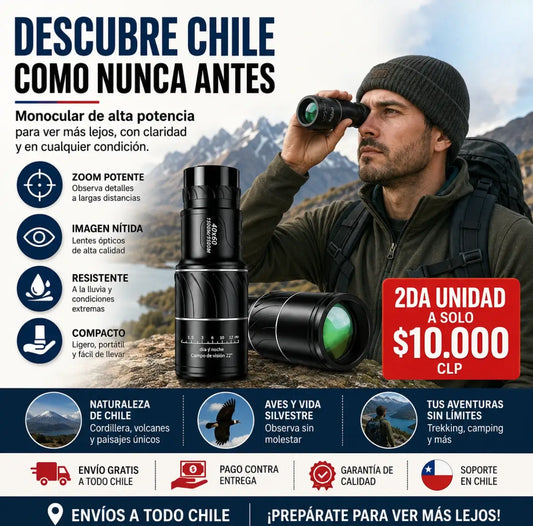 VisionMax 16X - Claridad total, alcance máximo en tu bolsillo