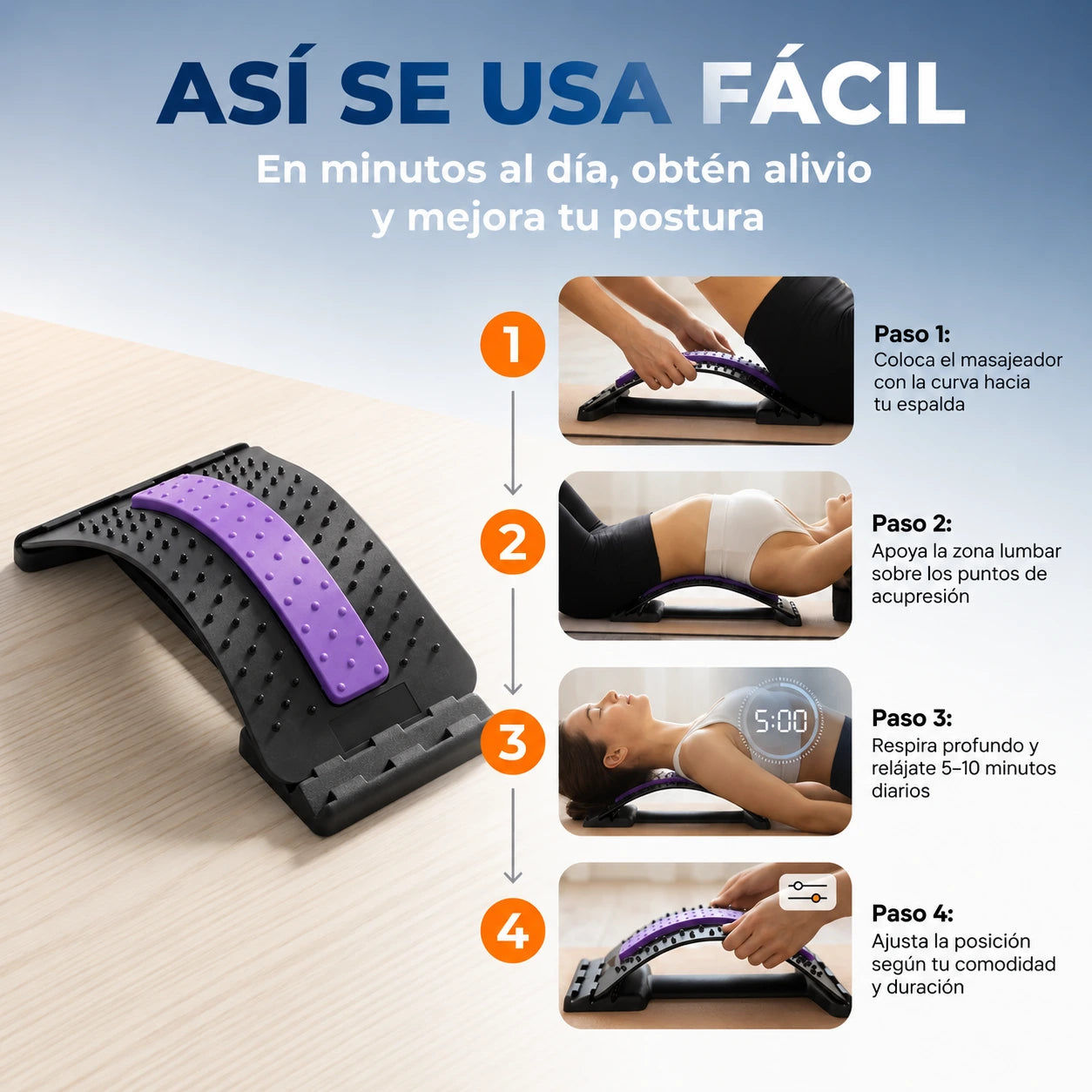 SpineReset - Devuelve tu espalda a su posición natural