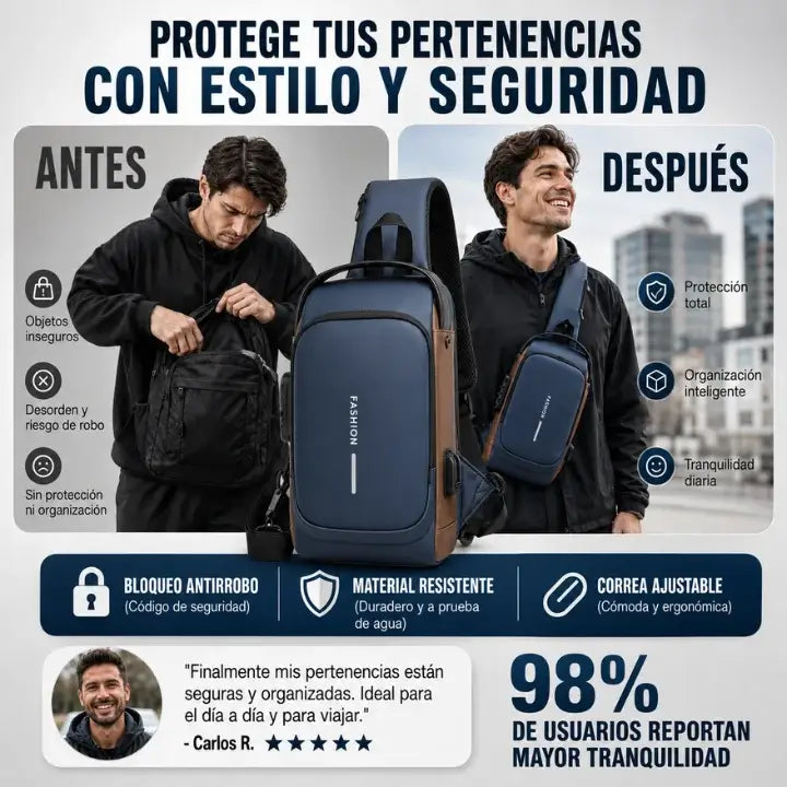 SafePack - Tus cosas protegidas, tus manos libres