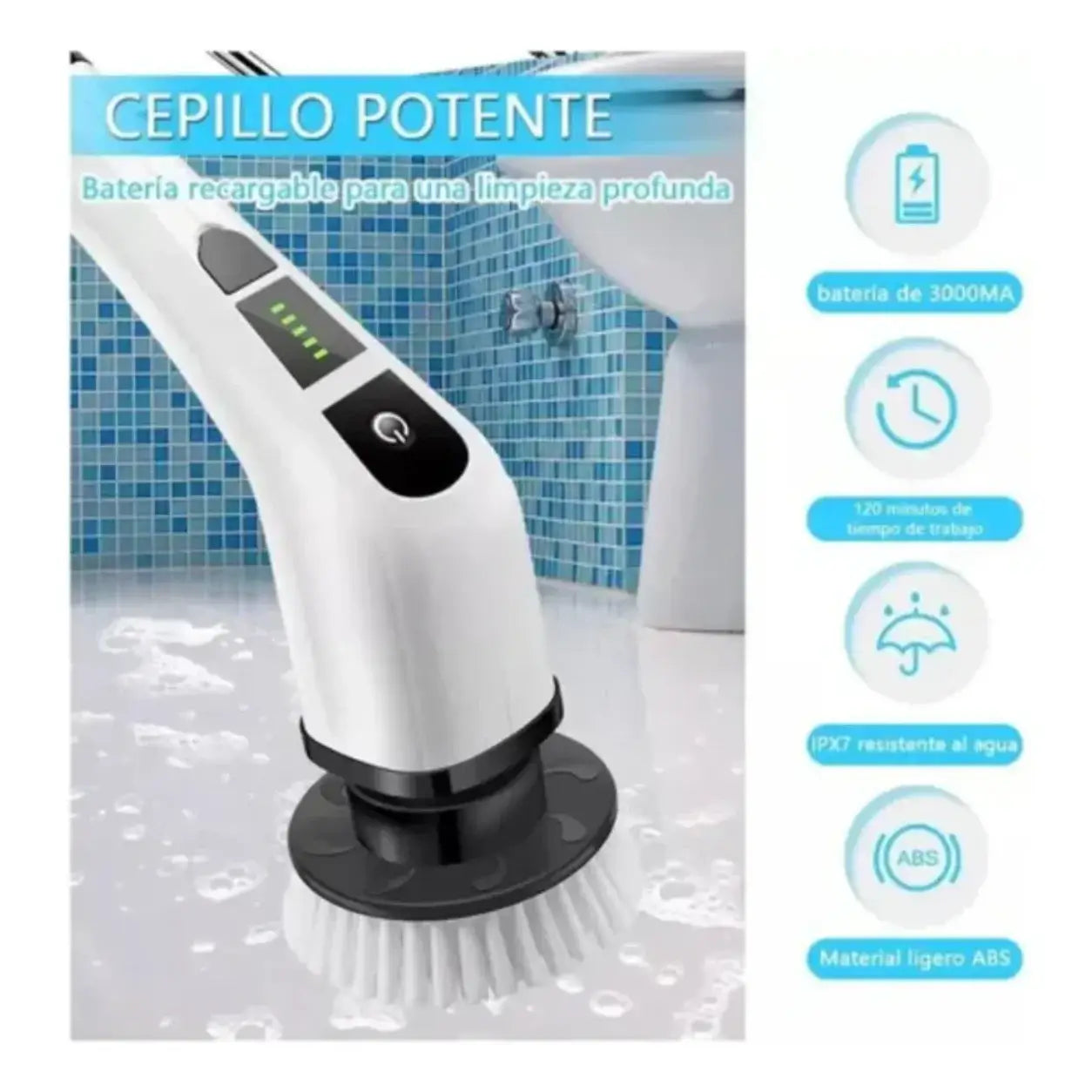 CleanSpin - Elimina el mugre difícil sin doblar la espalda
