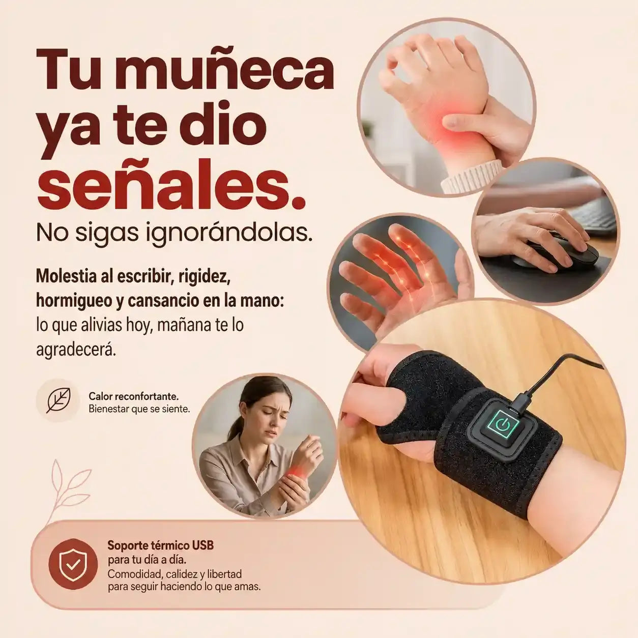 ThermoFlex Muñeca - Tu muñeca protegida y sin dolor