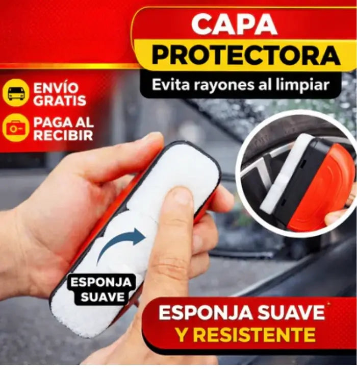 CrystalWipe - Restaura la claridad del vidrio desde el primer uso