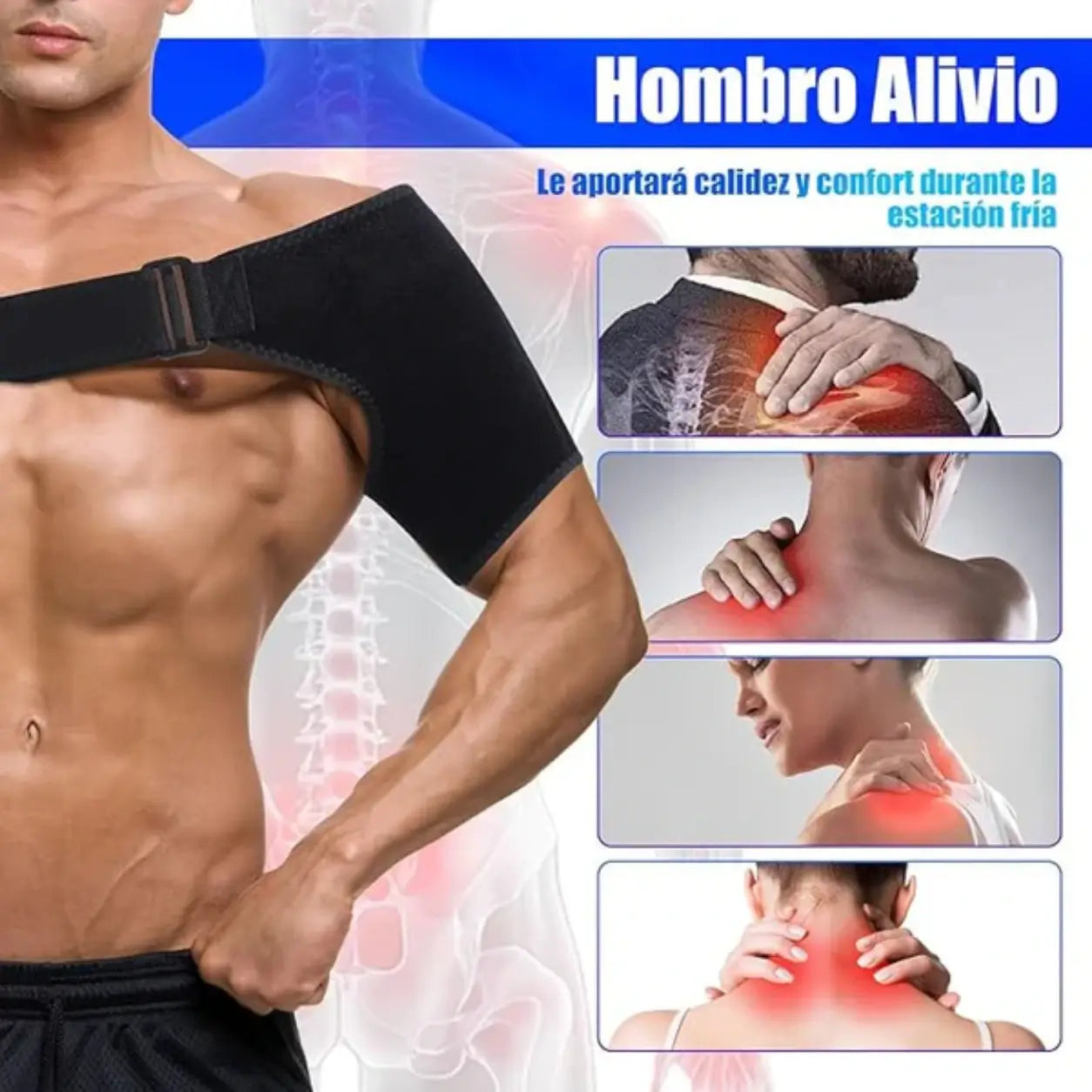 ThermoFlex Hombro - Calor preciso donde más duele