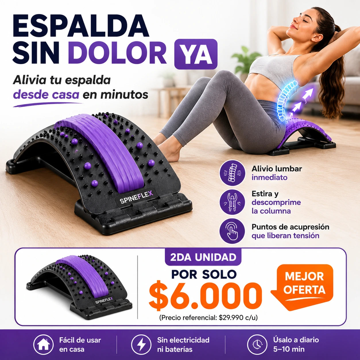 SpineReset - Devuelve tu espalda a su posición natural