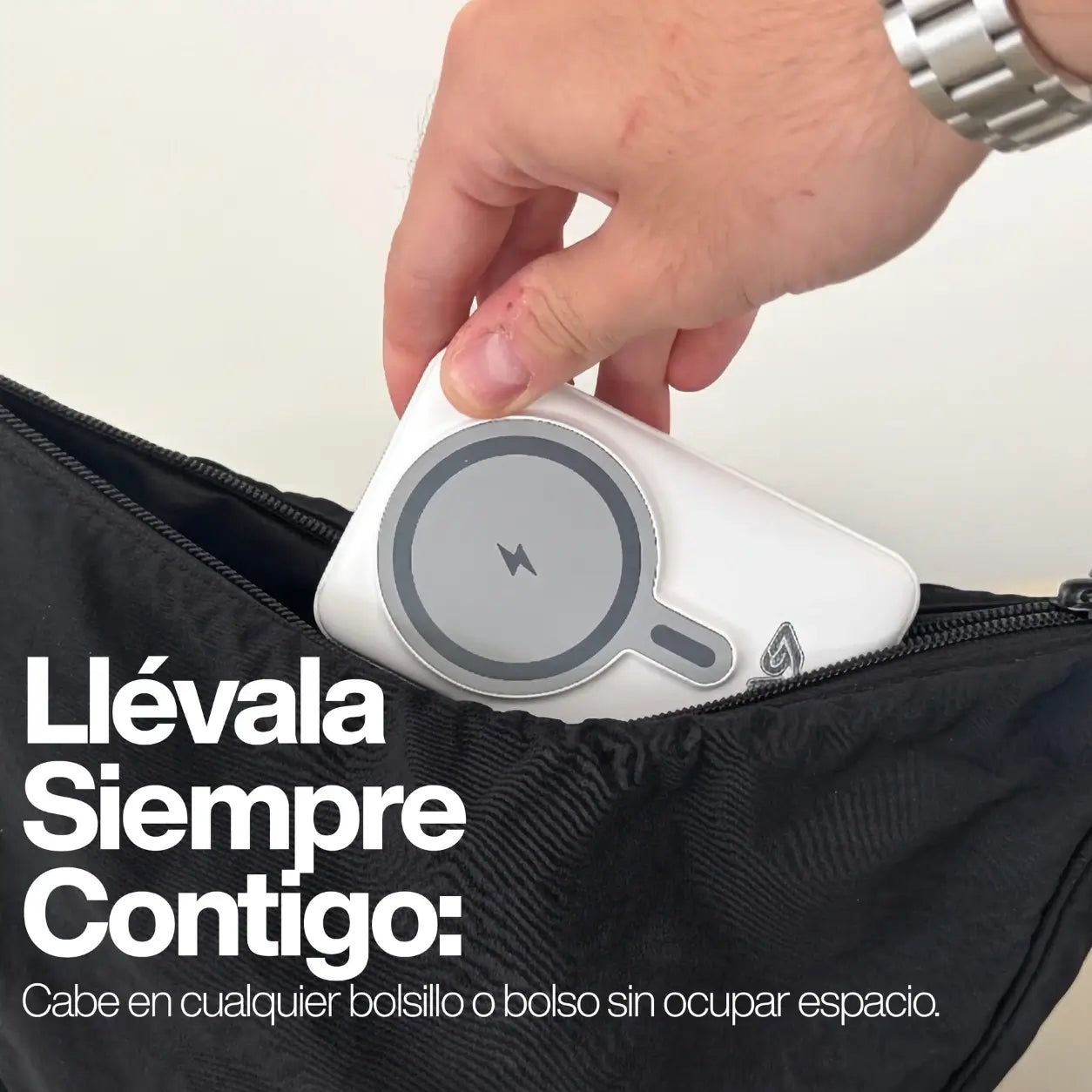 MagPower Go - Carga rápida sin buscar enchufe