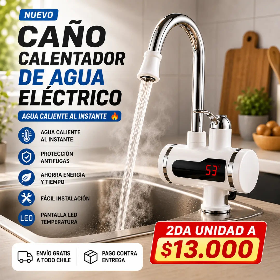 HidroFlash - Agua caliente en 3 segundos