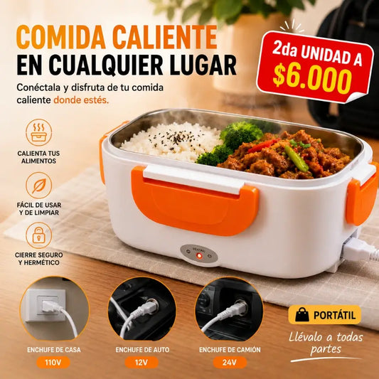 PortaCalor Smart - Mantiene tu comida fresca y tibia sin usar cocina