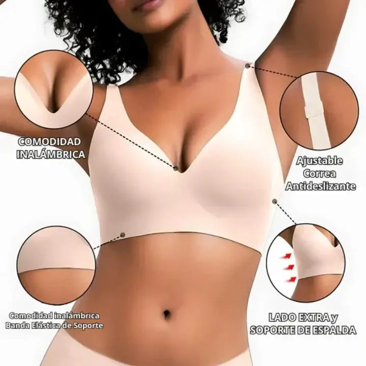 LiftForm - El sostén que levanta sin que nadie lo note - Pack 3 Unidades