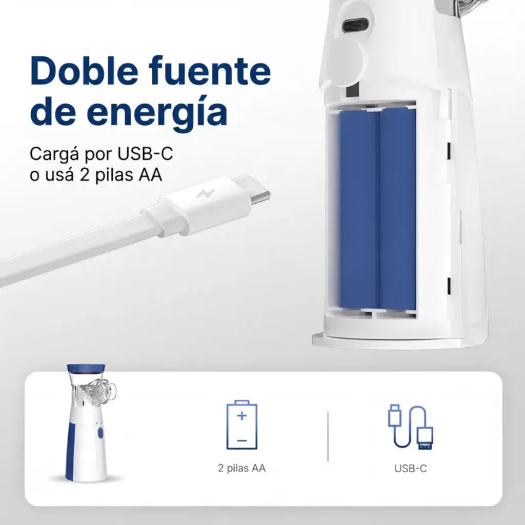 NebuloCare - Alivio respiratorio silencioso para toda la familia
