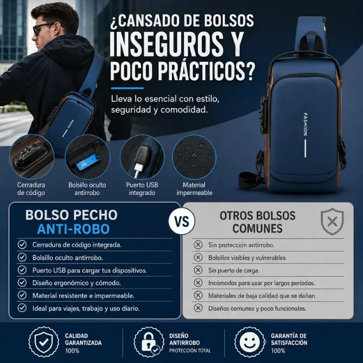 SafePack - Tus cosas protegidas, tus manos libres