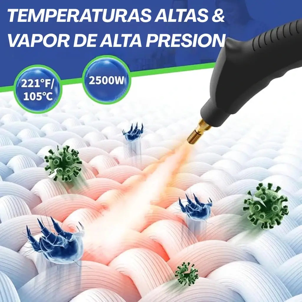 VaporClean - Elimina el 99% de las manchas con solo agua