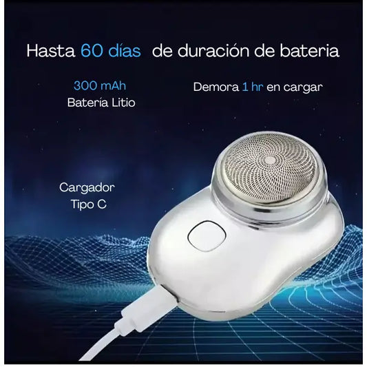 Afeitadora Mini ⚡ Aféitate sin dolor ni irritación