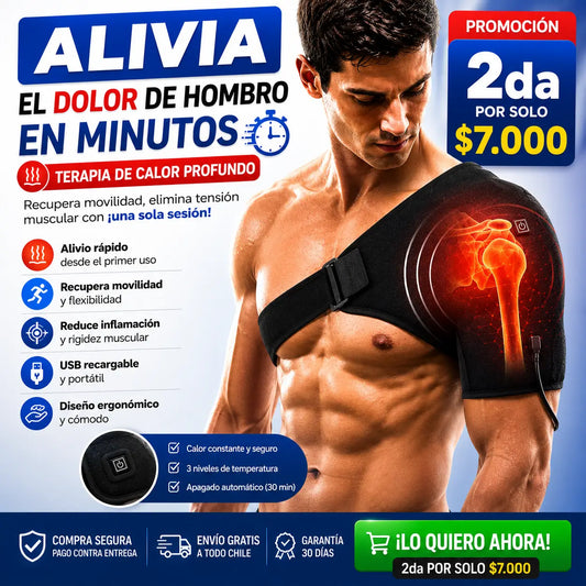 ThermoFlex Hombro - Calor preciso donde más duele