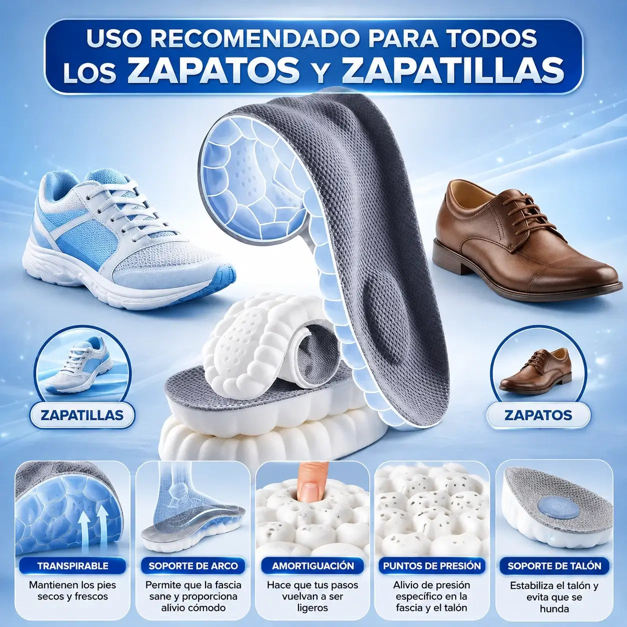 StepCloud 4D – Camina sin dolor todo el día