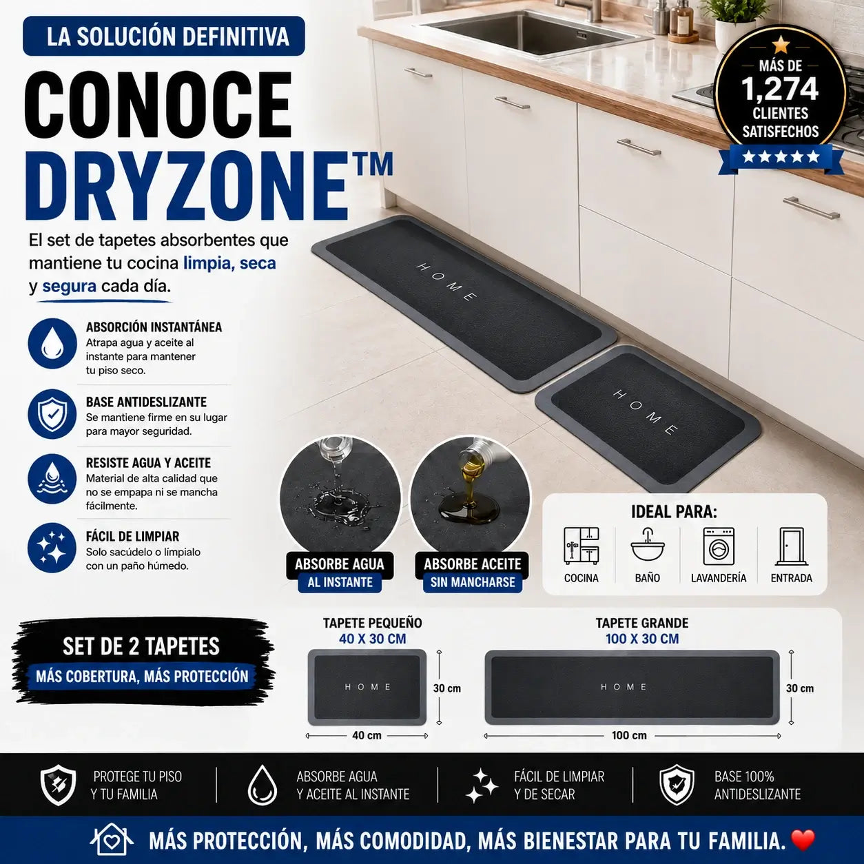 DryZone - Tu piso seco y seguro desde el primer uso