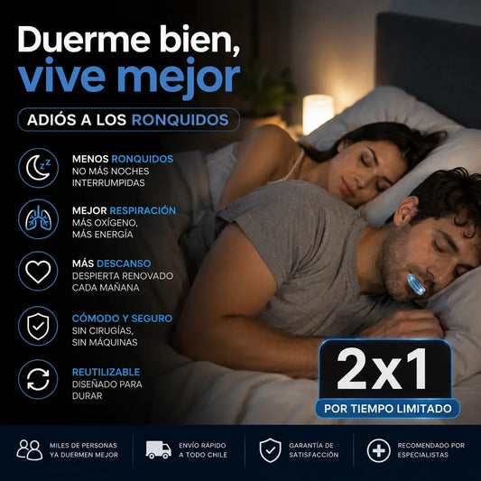 DreamShield - Duerme tranquilo, sin ronquidos ni tensión dental