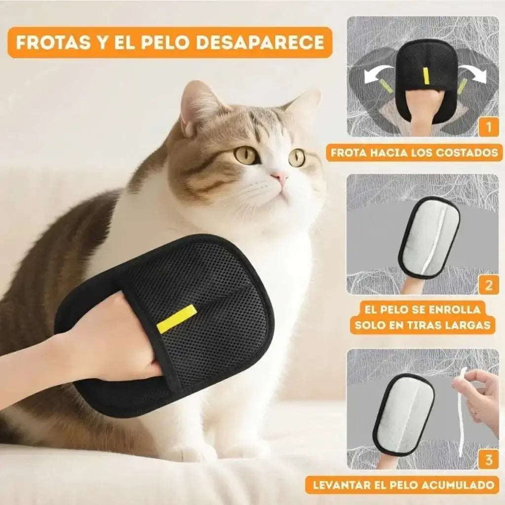 Guante Quita Pelusa 🔥El favorito de dueños peludos