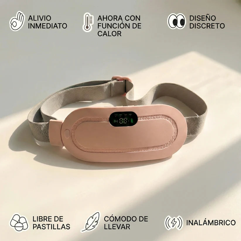 Cinturón Dolor Menstrual Térmico Masajes - Lo que toda mujer necesita