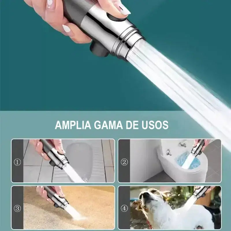 Cabezal Ducha Alta Presión Masajeador ✨ El spa llegó a casa.