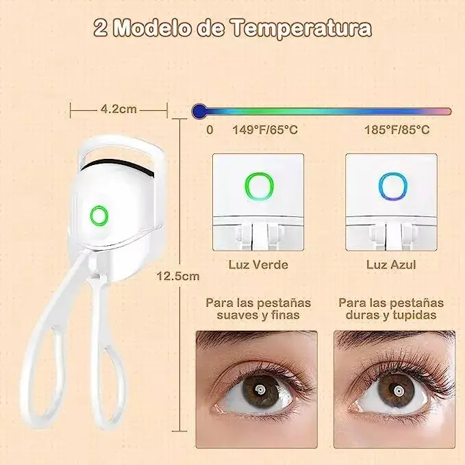 Rizador de Pestañas Eléctrico 🔥Tecnología que transforma tu mirada
