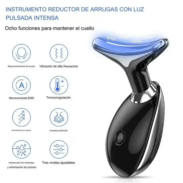 GlowPro 3 en 1 - Limpia, tonifica y masajea tu rostro