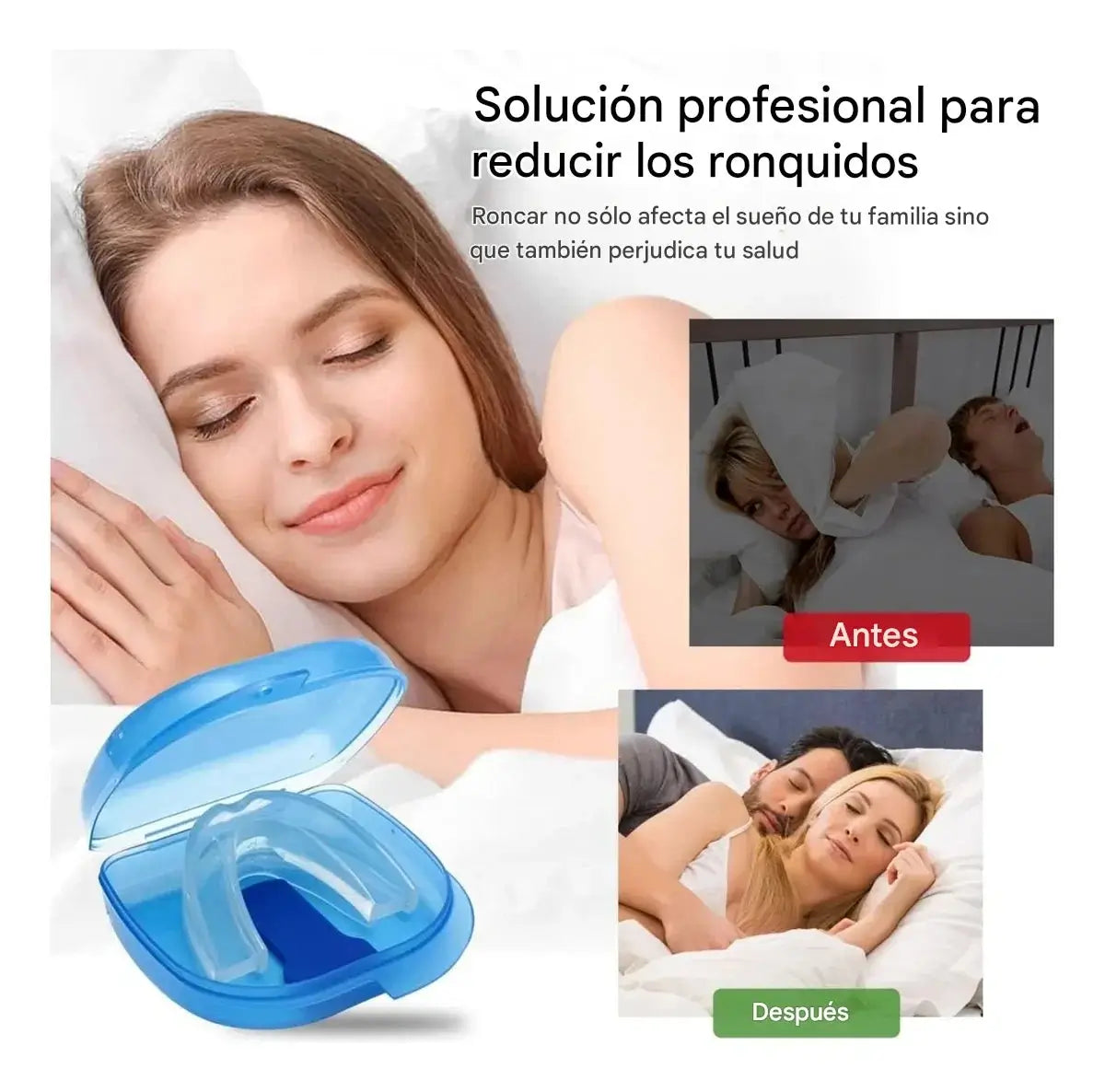 DreamShield - Duerme tranquilo, sin ronquidos ni tensión dental