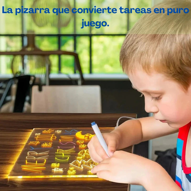 Pizarra LED - La pizarra que convierte cada tarea en un juego.
