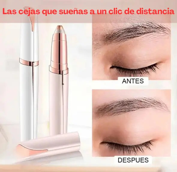 Depilador de cejas perfilador - Cejas perfectas fácil, rápido y sin dolor.