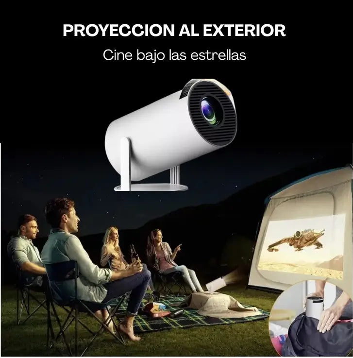 Proyector Inalámbrico 🔥 Cine en casa: proyecta, relájate y disfruta
