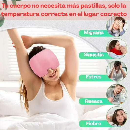 Gorro Gel Alivia Dolor Migraña ⚡El dolor que paraliza tu día tiene solución natural